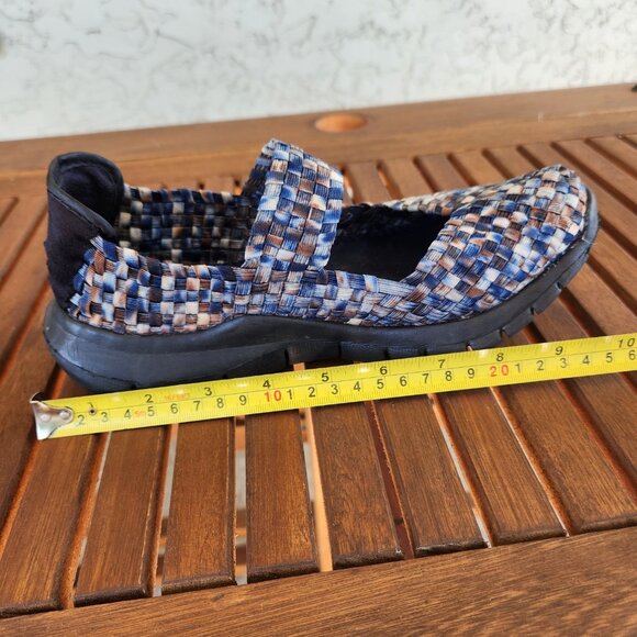 Bernie Mev European Slip-On Comfort Mary Jane Shoes Size EU 38 US 7-7.5 Grip - Picture 13 of 13